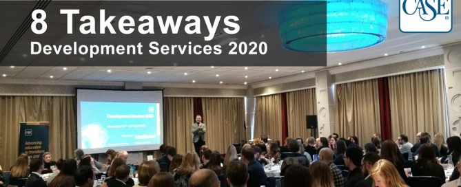 Takeaways from CASE 2020 Development Services Conference