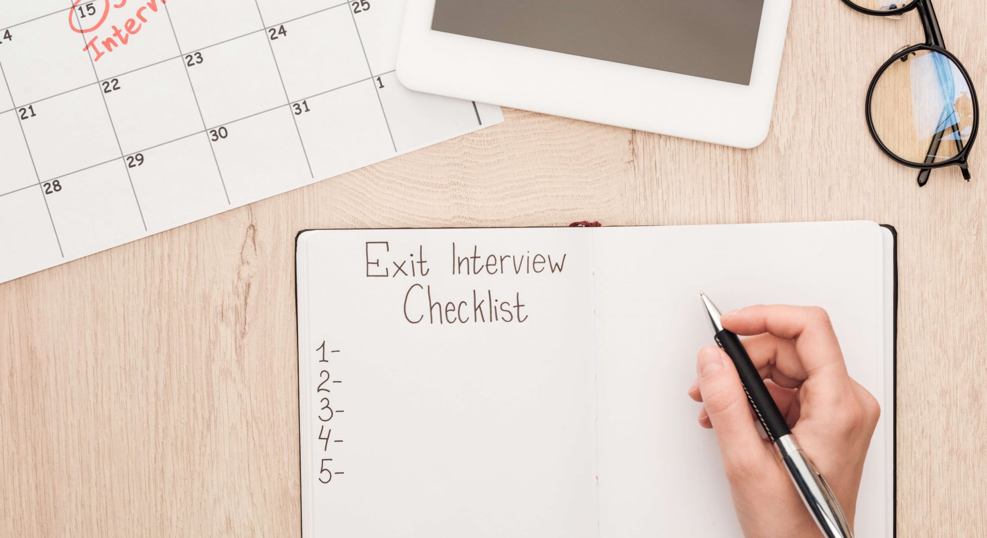 exit interview checklist