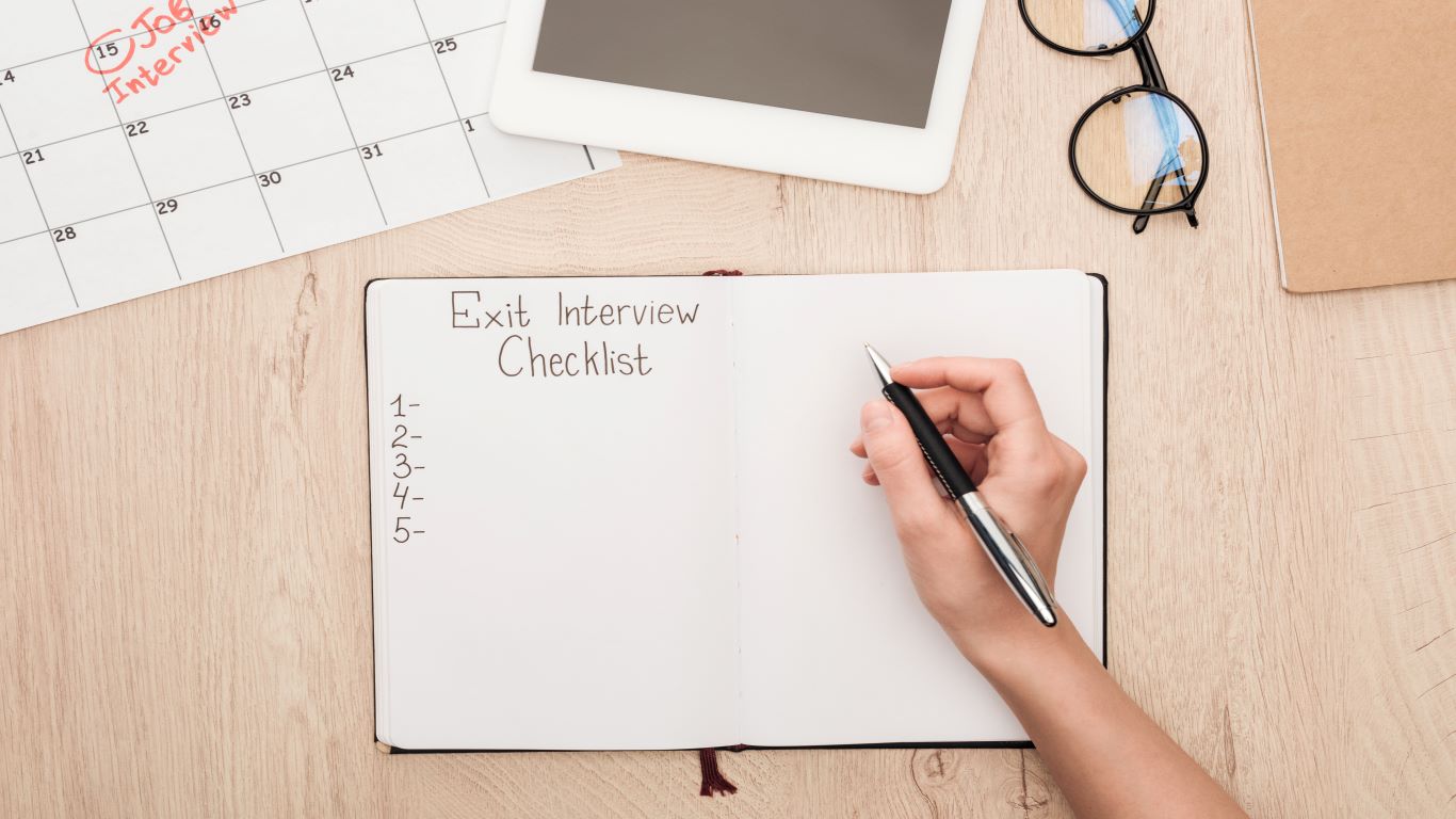 best practice for exit interviews checklist