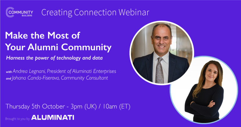 Creating Connection Webinar: Make the Most of Your Alumni Community
